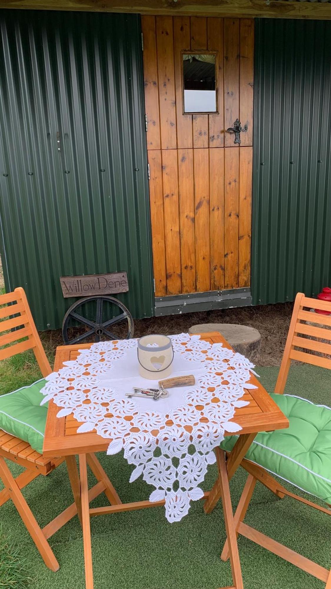Campsite Willowdene Shepherds Hut